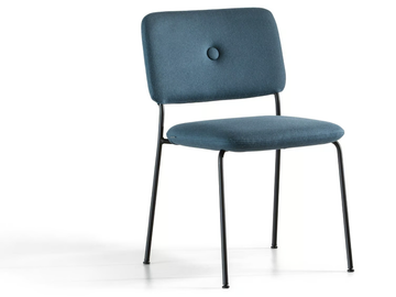 DUNDRA 4 - Stackable fabric chair by Blå Station - view 2
